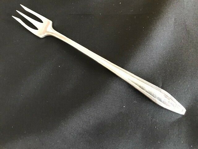 Antique Silverplate Simeon L & George H Rogers Company Xxx, 6" Pickle Fork